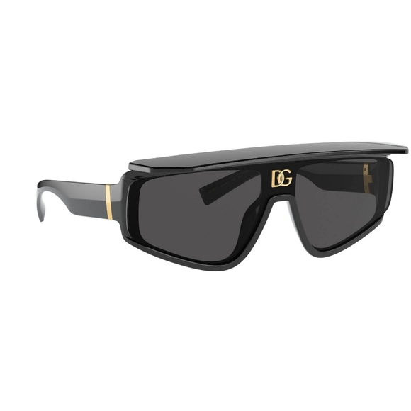 NEW DOLCE&GABBANA DG6177 501/87 UNISEX BLACK SUNGLASSES DOLCE&GABBANA DG 6177 - Picture 3 of 8